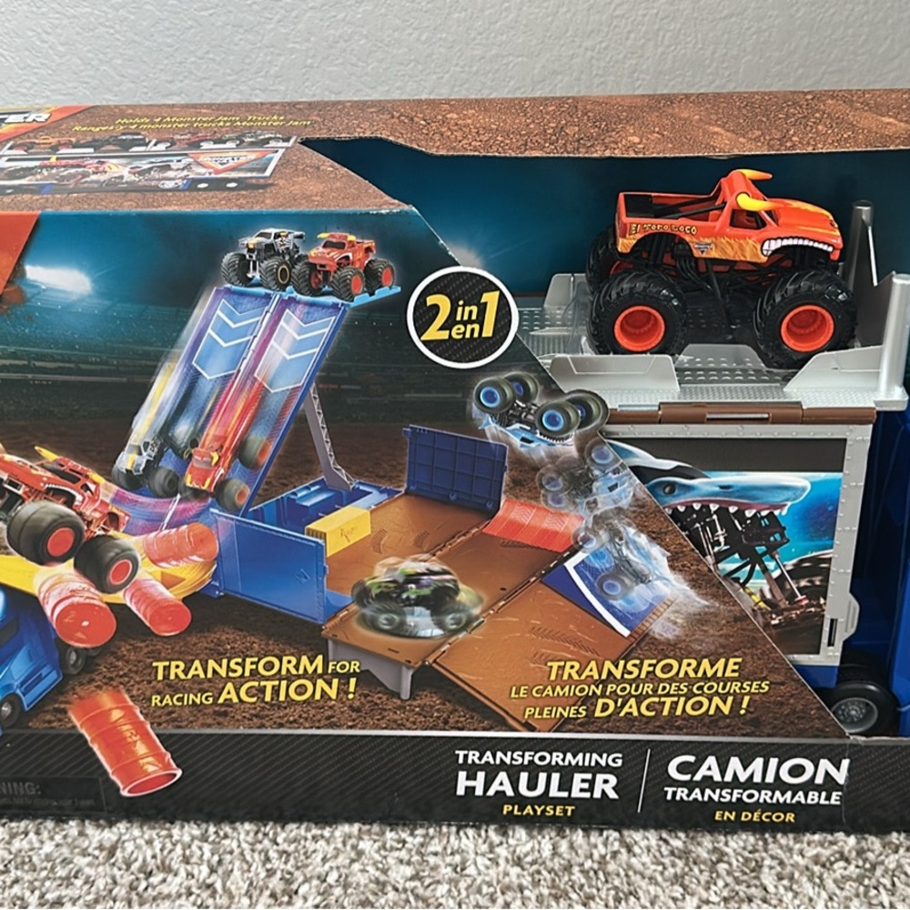 Monster Jam Transforming Hauler